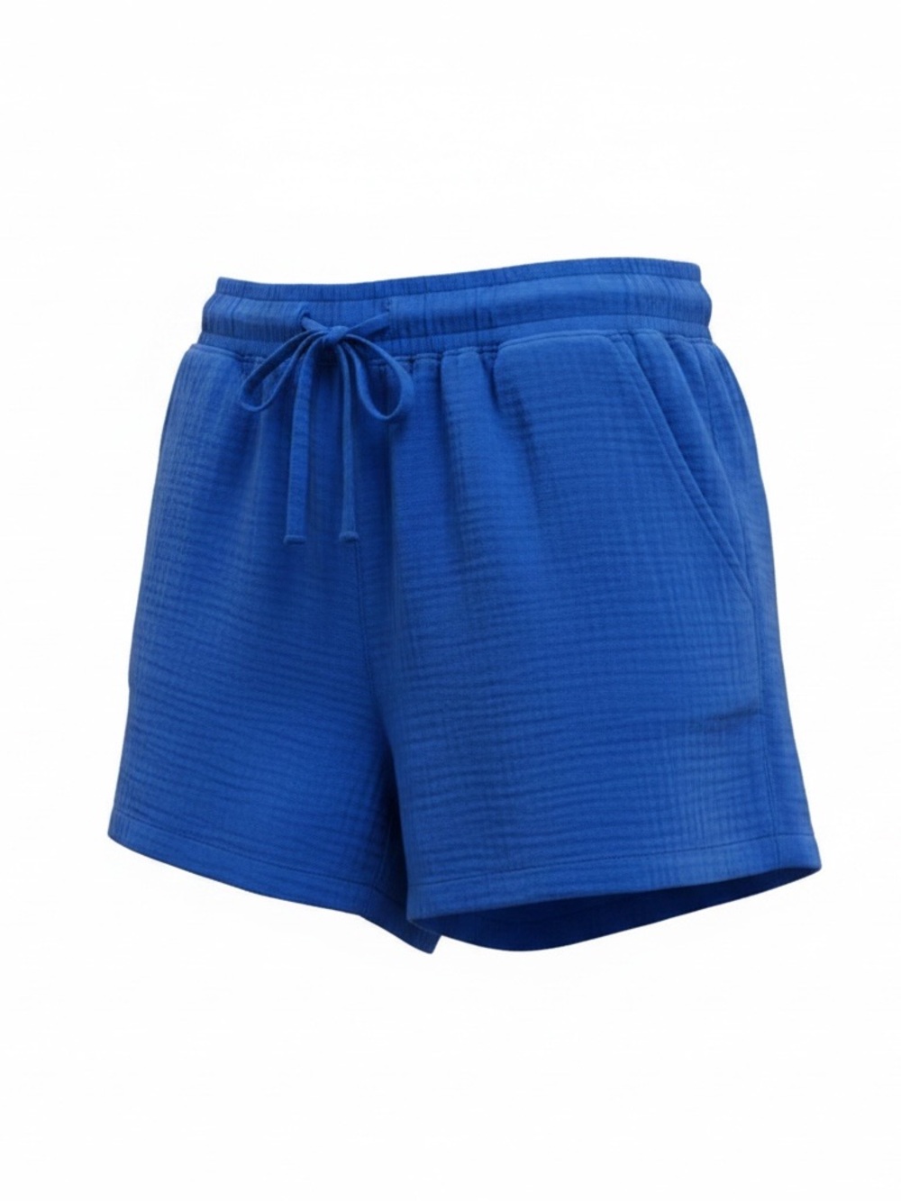 LOFT Royal Blue Drawstring Athletic Shorts